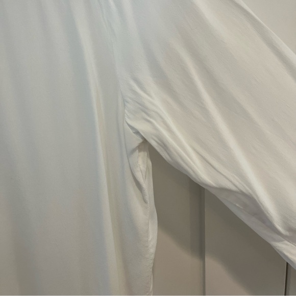 Gap Pajama style button-down blouse - Black & White - Large - Picture 5 of 13